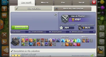 CONTA CLASH OF CLANS CV9 FULL