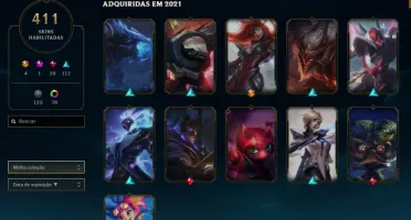 Conta de League Of legends