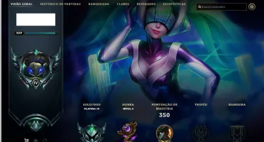 CONTA OURO2, 260 SKINS, INCLUINDO 2 LENDÁRIAS, SONA E MF.