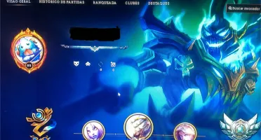 conta league of legends