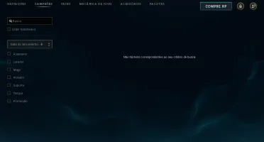Conta League of Legends