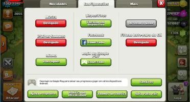 CV10 CLASH OF CLANS RAINHA E MUROS FULL