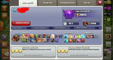 CV10 CLASH OF CLANS RAINHA E MUROS FULL
