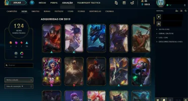 Conta lol Gold 3 - Com Lux Elementalista e mais