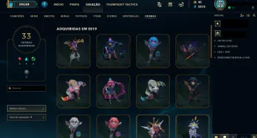 Conta lol Gold 3 - Com Lux Elementalista e mais