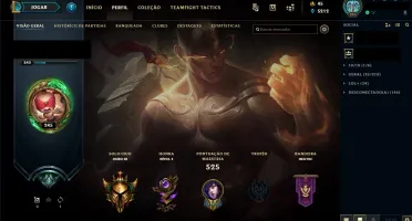 Conta lol Gold 3 - Com Lux Elementalista e mais