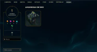 Unranked com 90 Champs e 24 Skins