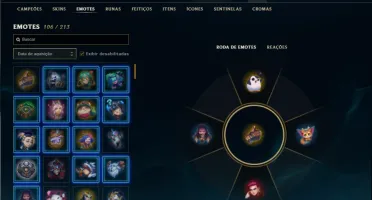 Unranked com 90 Champs e 24 Skins