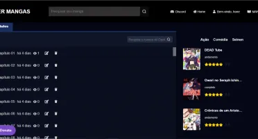 Template Site de Mangás Premium 100% em Portugues Exclusivo