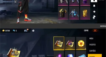 Conta gemada de free fire