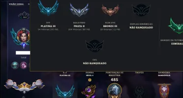 Prata 2 com TODOS os Champs e 99 Skins +6 Prestigios