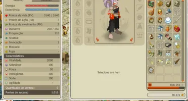Sacrier Level 200 - Spiritia (P2P Até Agosto, 4 scrolls)