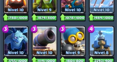 CONTA CLASH ROYALE ARENA LENDÁRIA 11