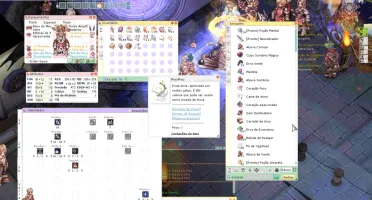 RK e  trova175 + hunter 99+ AB  full itens,ekips e consumi