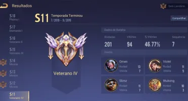 Arena of Valor (Conta Rara)