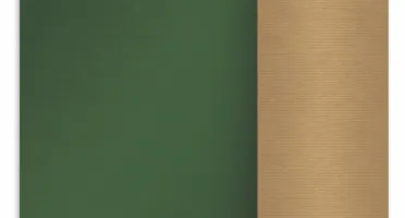 Papel Kraft com Ouro 59 x 80 cm - 50 Folhas