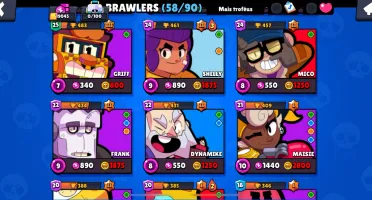 Conta Brawl Stars + Clash Royale