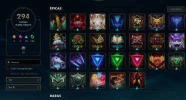 League of Legends Conta com Muito Conteudo