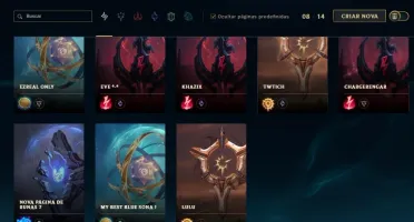 League of Legends Conta com Muito Conteudo
