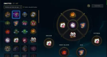 League of Legends Conta com Muito Conteudo