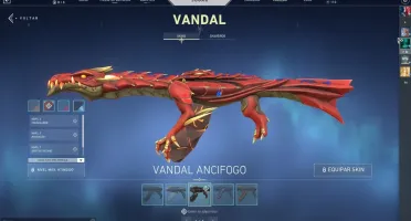 Conta Valorant com várias skins - MMR alto - 285 gastos