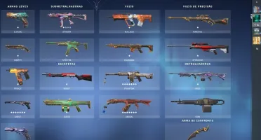 Conta Valorant com várias skins - MMR alto - 285 gastos