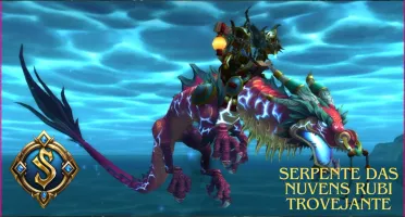 Montaria Serpente Das Nuvens Rubi Trovejante Wow