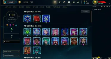 Conta Lol Plat 2