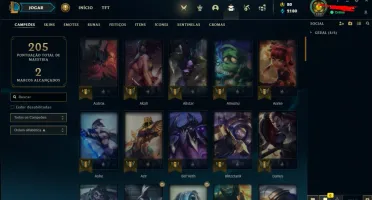 Conta Lol Plat 2