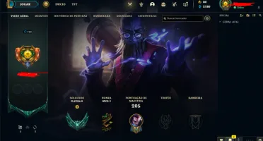Conta Lol Plat 2