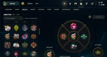 Conta Lol Plat 2