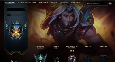 CONTA LEAGUE OF LEGENDS PLATINA 2 VARIOS CAMPEÕES E SKINS!
