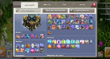 Cv17 SEMI FULL E Base Do Construtor Full - Clash of Clans