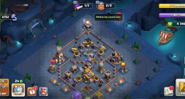 Cv17 SEMI FULL E Base Do Construtor Full - Clash of Clans