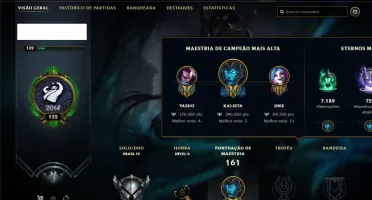 Conta prata 4 com 21 skins e 48 champs