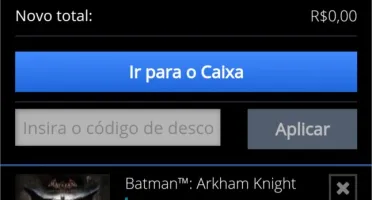 Conta PS4