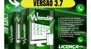 Chatbot Wasender + Gerador De Licenças - Versão 3.7 - 2026