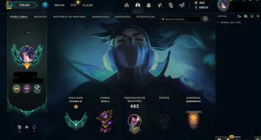 Vendo conta League of Legends!