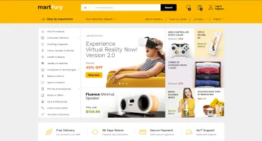 Tema Completo Para Wordpress - Martfury WooCommerce