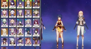 Klee + Raiden (C2) + Mona + Jean + Qiqi + Keqing