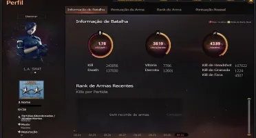 Conta CROSSFIRE AL/ 6 VIPS/ 40 MNS/ General de Divisão!