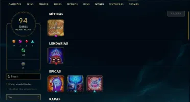 Conta Ferro 2 com 66 Champs e 30 Skins + 1300 RP