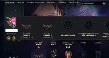 Conta Ferro 2 com 66 Champs e 30 Skins + 1300 RP