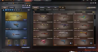 Conta Crossfire AL 2 Estrelas com 6 semi Vips+Muitas MNS