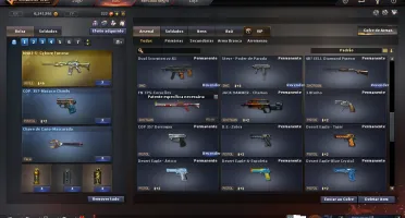 Conta Crossfire AL 2 Estrelas com 6 semi Vips+Muitas MNS
