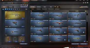 Conta Crossfire AL 2 Estrelas com 6 semi Vips+Muitas MNS