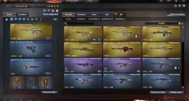 Conta Crossfire AL 2 Estrelas com 6 semi Vips+Muitas MNS