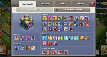 Conta Clash of Clans CV 14 QUASE FULL