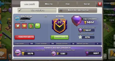 Conta Clash of Clans CV 14 QUASE FULL