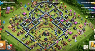 Conta Clash of Clans CV 14 QUASE FULL